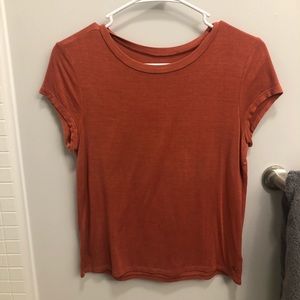 burnt orange crop